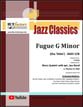 Fugue G Minor - Called The Little - BWV 578 - Swing - Brass Quintet P.O.D cover